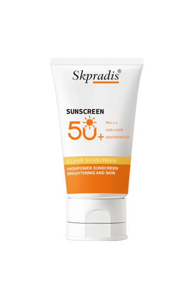 Skpradis Πλαστικό Σωληνάριο 50 ML SPF 50 Βιολογικές Μεταλλικές Ενυδατικές Αντ...