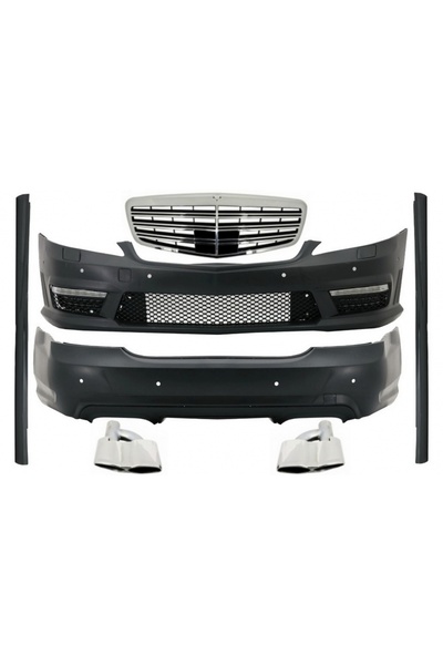 Angels Auto Pachet AMG compatibil cu Mercedes S-Class W221 (2005-2011) Kit AM...