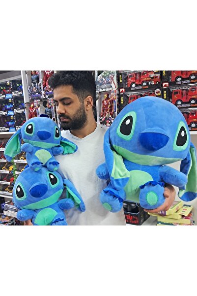 Prestij Stitch peluş Ailesi 3 boy 1nci kalite 3 adet hediyelik oyuncak