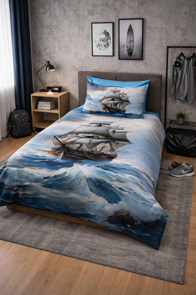 AYBERK HOME TEXTİLE Ayberk Home 5D Digital Printed Young Room Duvet Cover Set...