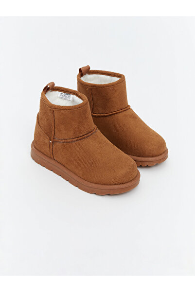 LC Waikiki Faux Suede Baby Girls' Boots