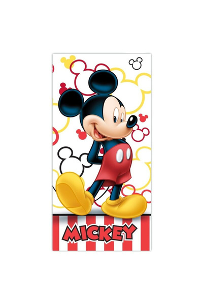 Disney Mickey Mouse Πετσέτα παραλίας μικροϊνών για παιδιά, μικροϊνών, Μίκυ Μάους