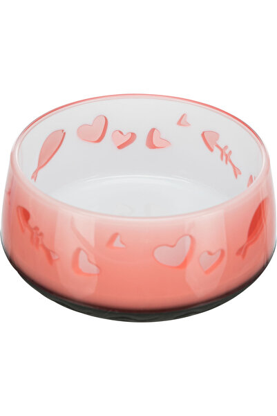 Trixie Castron Plastic Pentru Pisici, Greu, 0.3 l/12 cm, Diverse Culori, 24420