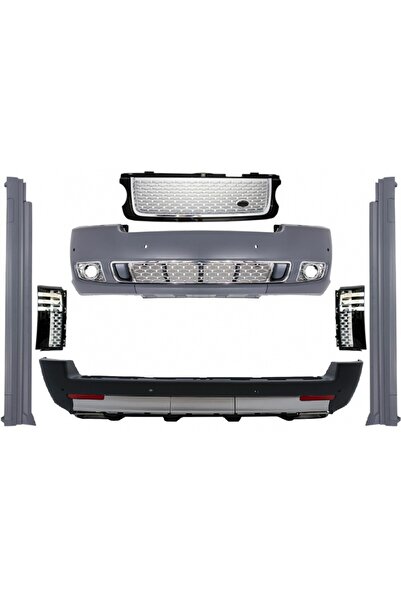 Angels Auto Pachet compatibil cu Range Rover Vogue (2002-2012) Negru/Argintiu...