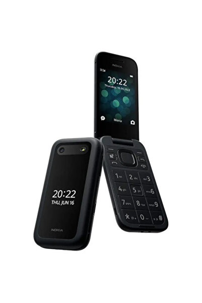 Nokia 2660 Αναδιπλούμενο Κινητό Διπλής SIM με Πλήκτρα (Με Ελληνικό Μενού) Μαύρο