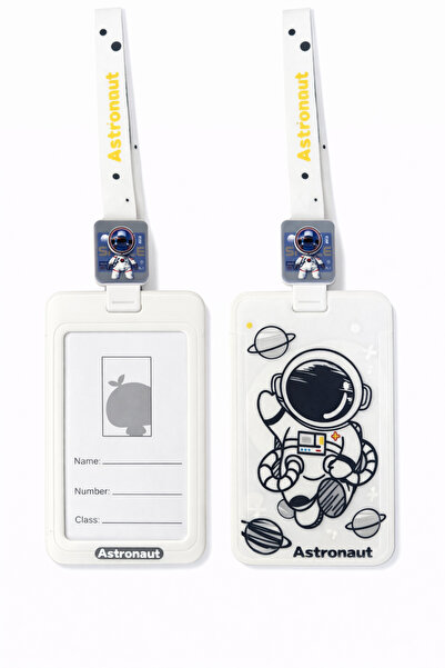 synshop Astronaut Yoyo Κορδόνι για ταυτότητα με κορδόνια, θήκη για κάρτα, λου...