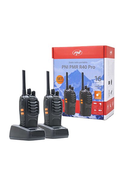 PNI PMR R40 PRO Φορητό Σετ Ασυρμάτων με 2 Τεμάχια