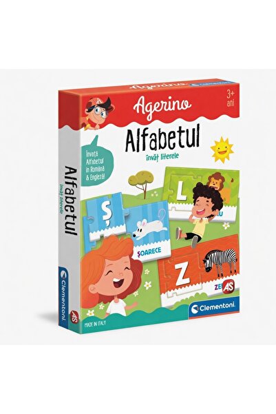 Agerino Εκπαιδευτικό Παιχνίδι, Αλφάβητο, 3 - 5 Ετών, Αναγνώριση Γραμμάτων και...