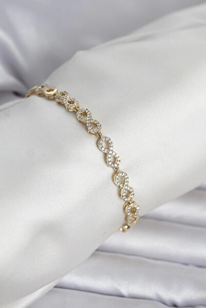 Clariss Xuping Zircon Stone Infinity Model Women's Bracelet