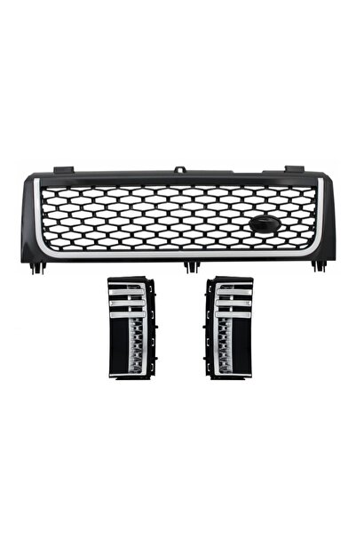 Angels Auto Grila Grile compatibila cu Range Rover Vogue L322 (2002-2006) Neg...