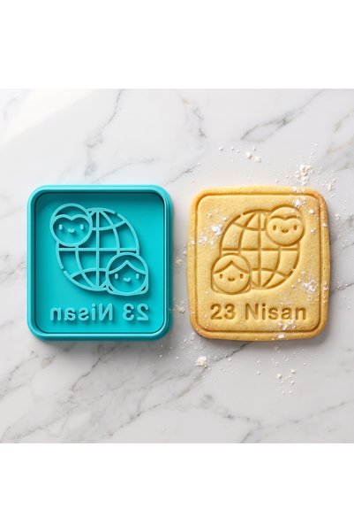 Craftelle Global World and Children Cookie Mold and Stamp Set |   April 23 an...