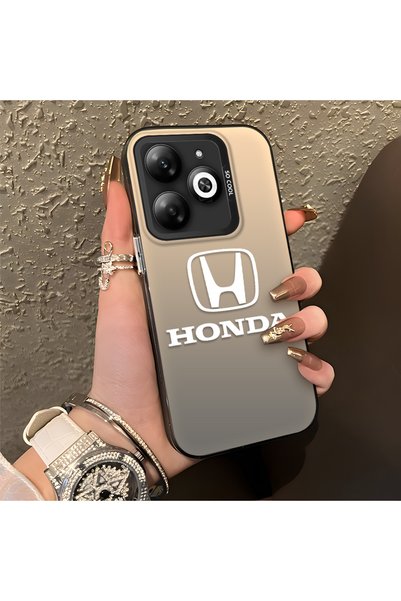 Hontinga حافظة هاتف تكنو سبارك جو 2024 متوافقة مع حافة السيليكون الصلبة ومضاد...