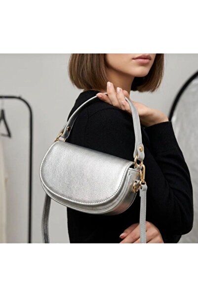 bag Kadın Yeni Sezon Şık Oval El ve Omuz Çantası