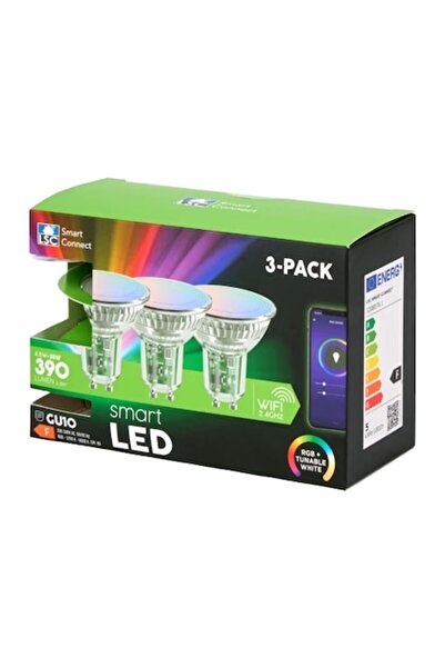 OEM Set de 3 spoturi LED inteligente, RGB, LSC Smart Connect, 390 lumeni