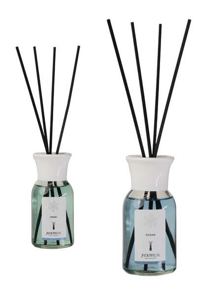 Permun Difuzor cu bețișoare Angel 110ml și Difuzor cu bețișoare Ocean 110ml