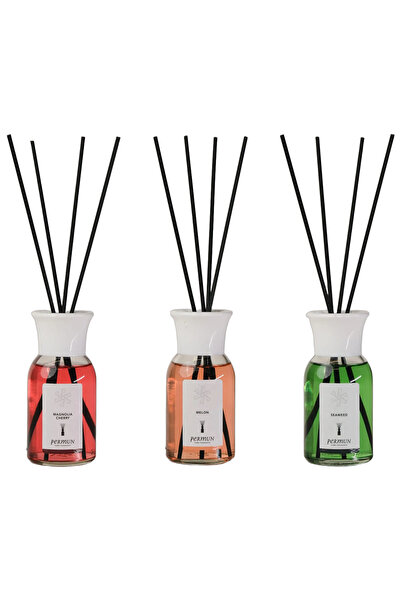 Permun Difuzor cu bețișoare cu aromă de Magnolia și Cireș 110ml & Difuzor cu ...