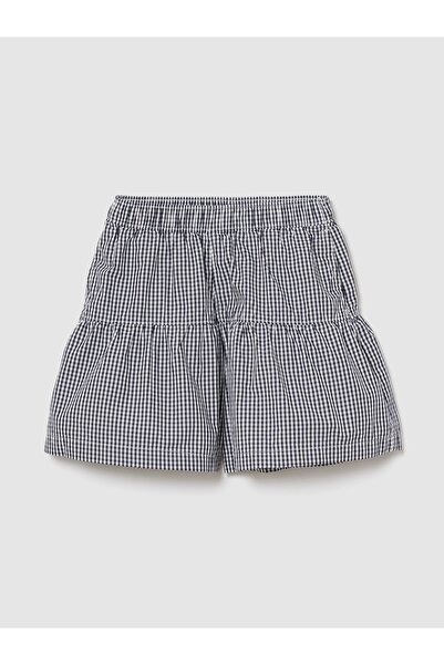 GAP Kız Çocuk Lacivert Pull-On Tiered Şort