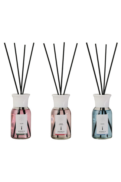 Permun Difuzor cu bețișoare Lilium 110ml & Difuzor cu bețișoare Lotus Chance ...