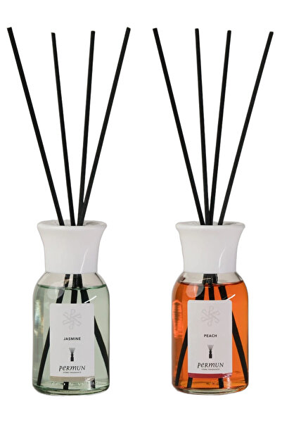 Permun Difuzor cu bețișoare cu parfum de iasomie 110ml și Difuzor cu bețișoar...