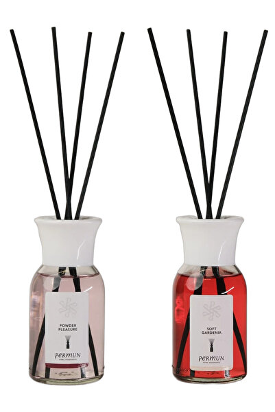 Permun Difuzor cu bețișoare Powder Pleasure 110ml și Difuzor cu bețișoare Sof...