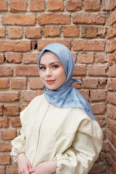 efdal şal eşarp Sultan Pattern Voile Soft Scarf