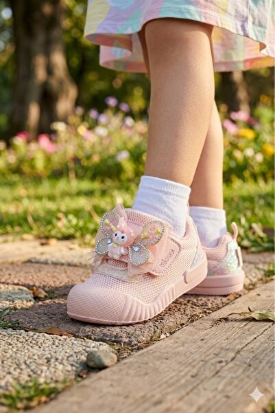 Vicco Ορθοπεδικά ελαφριά παπούτσια πρώτου βήματος για κορίτσια με αγκράφα