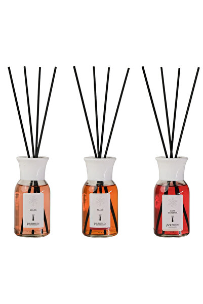 Permun Difuzor cu bețișoare cu aromă de pepene 110ml & Difuzor cu bețișoare c...