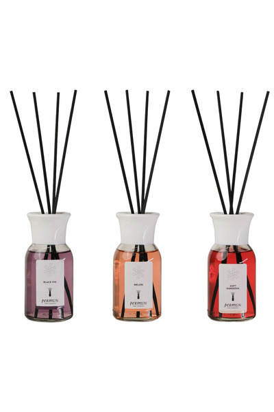 Permun Difuzor cu bețișoare cu aromă de smochin negru 110ml & Difuzor cu beți...