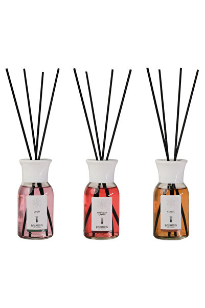 Permun Difuzor cu bețișoare Lilium 110ml & Difuzor cu bețișoare Magnolia Cher...