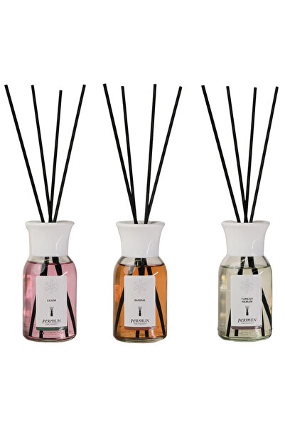 Permun Difuzor cu bețișoare Lilium 110ml & Difuzor cu bețișoare Sandal 110ml ...