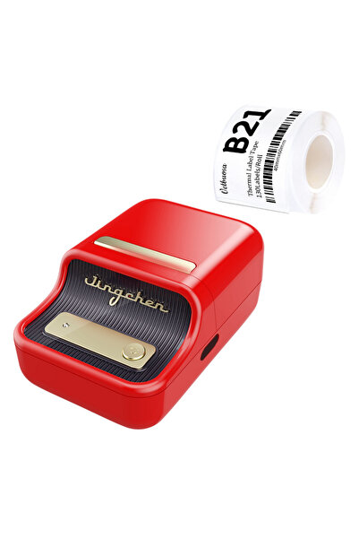 NiiMbot B21S Thermal Label Printer (Red)(EAN2)