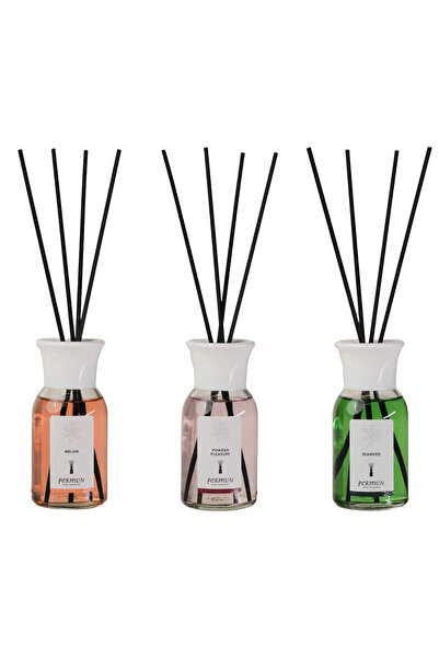 Permun Difuzor cu bețișoare cu aromă de pepene 110ml & Difuzor cu bețișoare c...