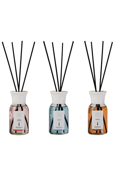 Permun Difuzor cu bețișoare Lotus Chance 110ml & Difuzor cu bețișoare Ocean 1...