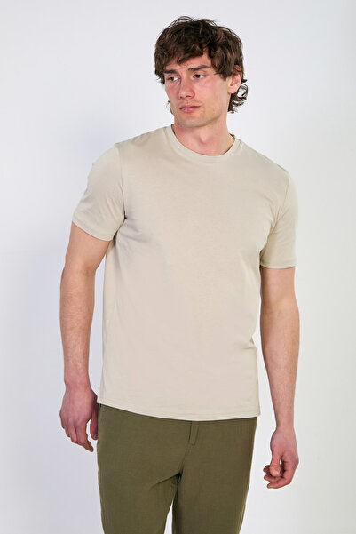 BARRELS AND OIL Ανδρικό T-Shirt με λαιμόκοψη Crew Neck και κανονική εφαρμογή ...