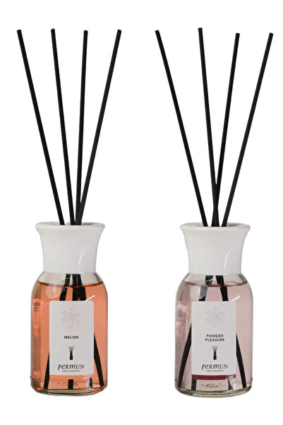 Permun Difuzor cu bețișoare cu aromă de pepene 110ml & Difuzor cu bețișoare c...