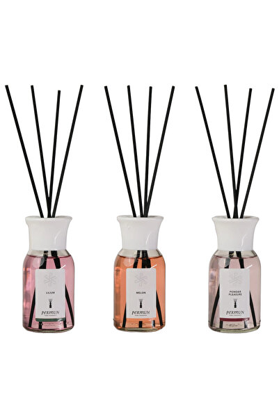 Permun Difuzor cu bețișoare Lilium 110ml & Difuzor cu bețișoare Melon 110ml &...
