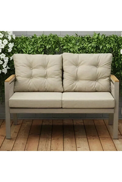 adımshops OPAL 2'li (CAPPUCCİNO) Metal Gövde Balkon-bahçe-kafe,çay Seti,koltu...