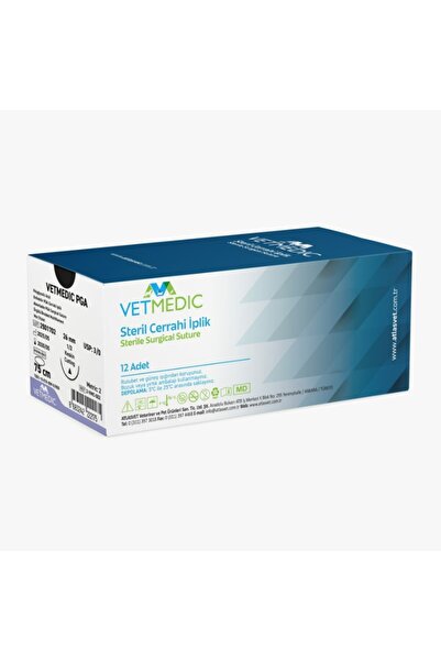 PGA STERİL CERRAHİ İPLİK 5/0