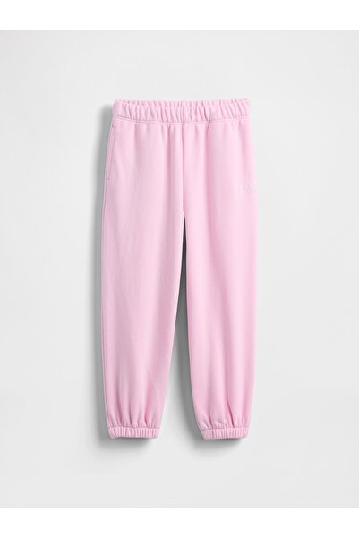 GAP Kız Bebek Açık Pembe VintageSoft Terry Eşofman Altı