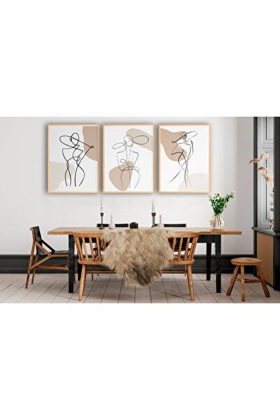 Vivense ÇİZGİLERİN GÜCÜ PANO SET, 1, 50X70