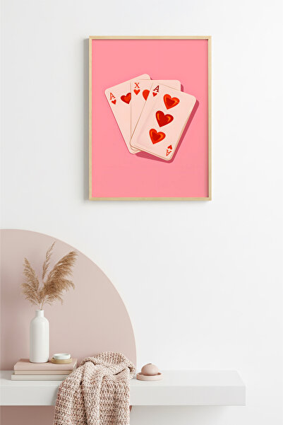 huhuli Επιτραπέζια διακοσμητική πινακίδα με μοτίβο ρετρό καρτών με φυσικό ξύλ...