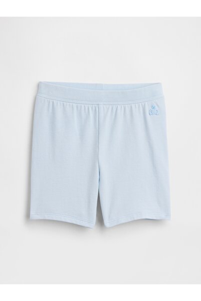 GAP Kız Bebek Açık Mavi BabyGap Brannan Bear Pull-On Bisiklet Şortları