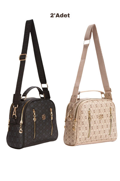 NEWISH POLO ACCESSORIES Γυναικεία τσάντα χειρός και ώμου με σχέδια, καθημεριν...