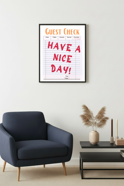 huhuli Ρετρό πίνακας με φυσικό ξύλινο πλαίσιο - Γραμματοσειρά Vintage Letter ...