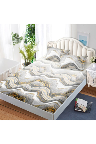 OEM Bed cover set 2 people 160x200cm + 2 pillowcases 50x70cm, PRV, AURA-1492