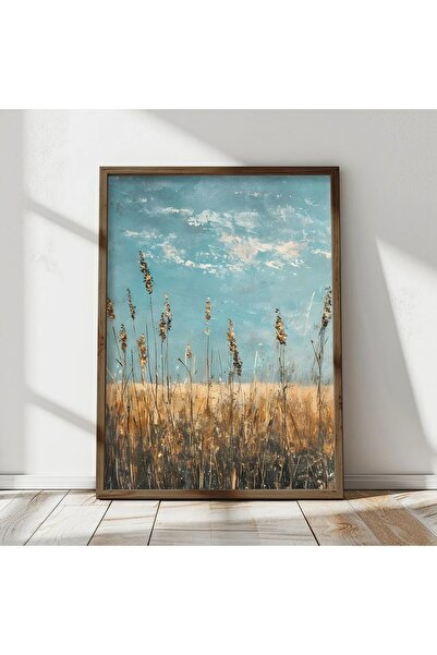 OEM Re-Bloom decorative panel, MDF/wood, /blue, 50 x 70 x 3.5 cm