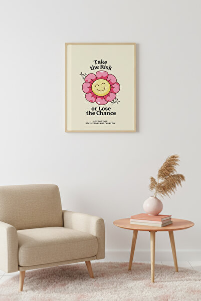 huhuli Ρετρό ζωγραφική με φυσικό ξύλινο πλαίσιο με λουλούδια - Εμπνευσμένα απ...