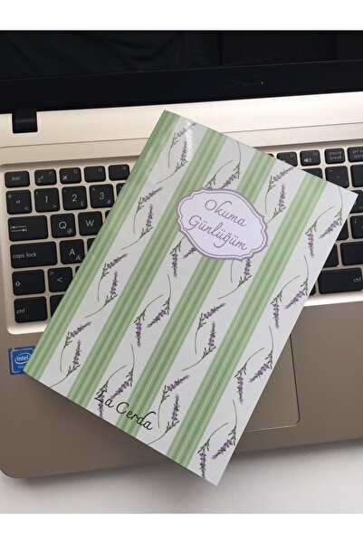 LaCerdaDizayn Kitap Liste Defteri, Zımbalı Defter, 40 Sayfa, A5