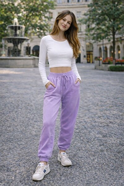 THEBEK Γυναικεία φόρμα με ελαστικό τελείωμα στα μπατζάκια |   Άνετη εφαρμογή