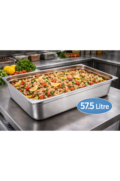 Net Çelik Gastronom Küvet Gn 2/1-200